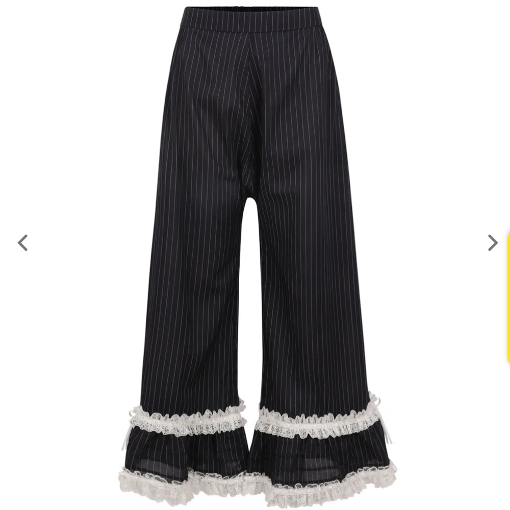 Selkie “Pinstripe Pantelettes,” XS